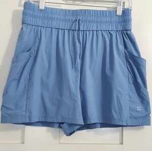 Sweaty Betty Circuit Workout Shorts Blue Medium